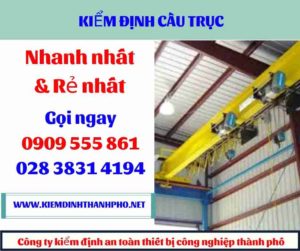 Hình ảnh kiểm định cầu trục