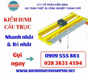 Hình ảnh kiểm định cầu trục