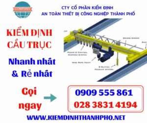 Hình ảnh kiểm định cầu trục