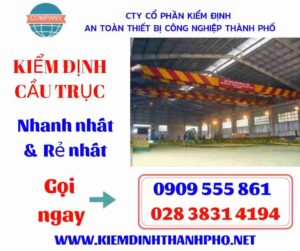 Hình ảnh kiểm định cầu trục