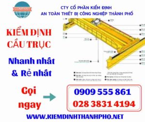 Hình ảnh kiểm định cầu trục