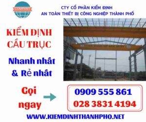 Hình ảnh kiểm định cầu trục