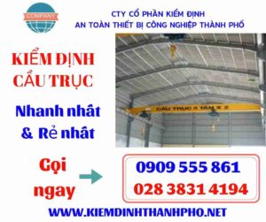 Hình ảnh kiểm định cầu trục