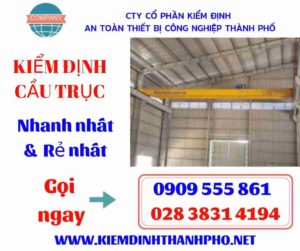 Hình ảnh kiểm định cầu trục