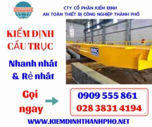 Hình ảnh kiểm định cầu trục