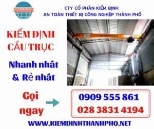 Hình ảnh kiểm định cầu trục