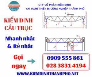 Hình ảnh kiểm định cầu trục