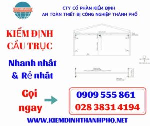 Hình ảnh kiểm định cầu trục