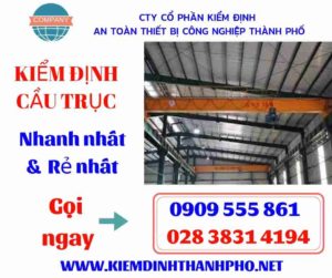 Hình ảnh kiểm định cầu trục