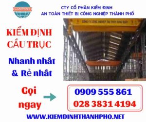 Hình ảnh kiểm định cầu trục