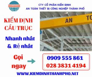 Hình ảnh kiểm định cầu trục