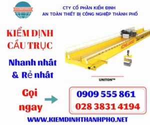 Hình ảnh kiểm định cầu trục