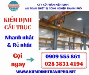 Hình ảnh kiểm định cầu trục