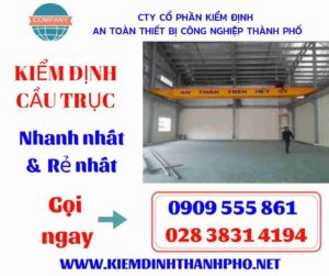 Hình ảnh kiểm định cầu trục