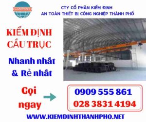 Hình ảnh kiểm định cầu trục