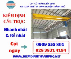 Hình ảnh kiểm định cầu trục