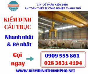 Hình ảnh kiểm định cầu trục