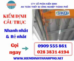 Hình ảnh kiểm định cầu trục