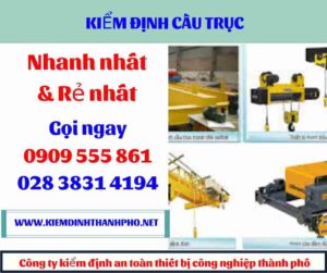 Hình ảnh kiểm định cầu trục