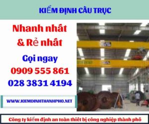 Hình ảnh kiểm định cầu trục