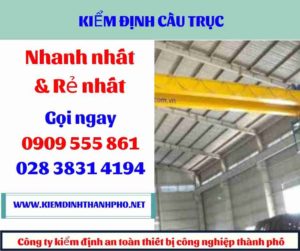 Hình ảnh kiểm định cầu trục