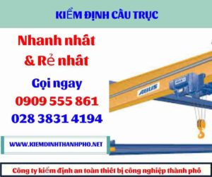 Hình ảnh kiểm định cầu trục