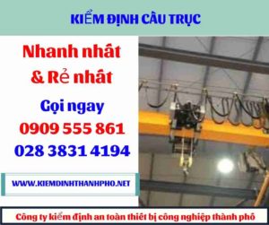 Hình ảnh kiểm định cầu trục