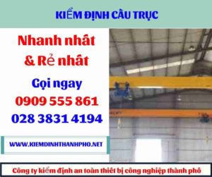 Hình ảnh kiểm định cầu trục