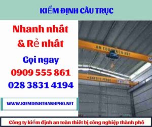 Hình ảnh kiểm định cầu trục