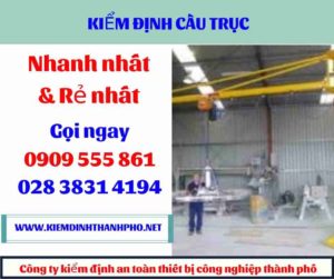 Hình ảnh kiểm định cầu trục