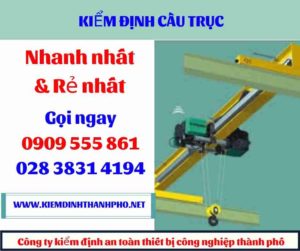 Hình ảnh kiểm định cầu trục