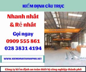 Hình ảnh kiểm định cầu trục