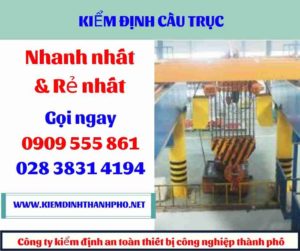 Hình ảnh kiểm định cầu trục