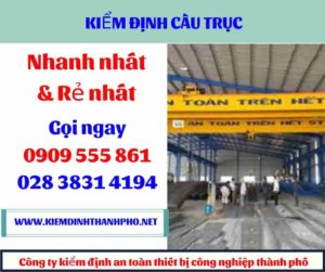 Hình ảnh kiểm định cầu trục