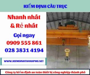 Hình ảnh kiểm định cầu trục