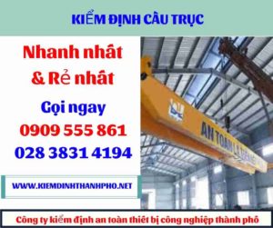 Hình ảnh kiểm định cầu trục