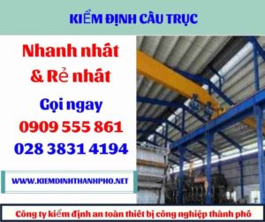 Hình ảnh kiểm định cầu trục