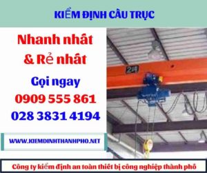 Hình ảnh kiểm định cầu trục