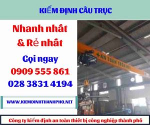 Hình ảnh kiểm định cầu trục