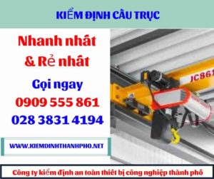 Hình ảnh kiểm định cầu trục