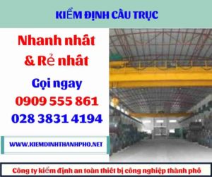 Hình ảnh kiểm định cầu trục