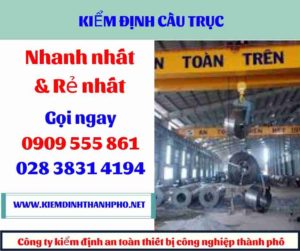 Hình ảnh kiểm định cầu trục