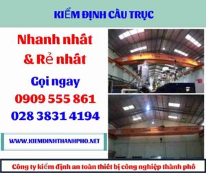 Hình ảnh kiểm định cầu trục