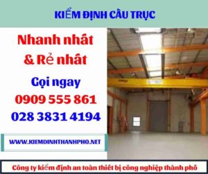 Hình ảnh kiểm định cầu trục