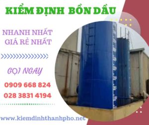 Hình ảnh Kiểm định bồn dầu