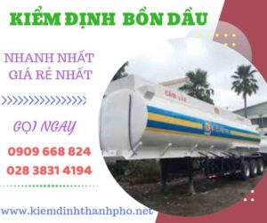 Hình ảnh Kiểm định bồn dầu