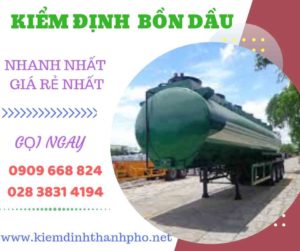 Hình ảnh Kiểm định bồn dầu