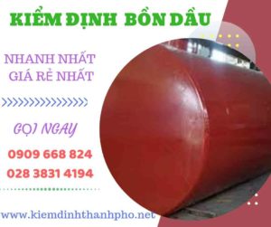 Hình ảnh Kiểm định bồn dầu