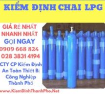 Kiểm định chai  LPG