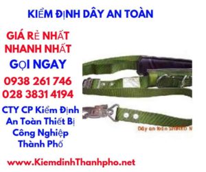 hình ảnh kiểm định dây an toàn